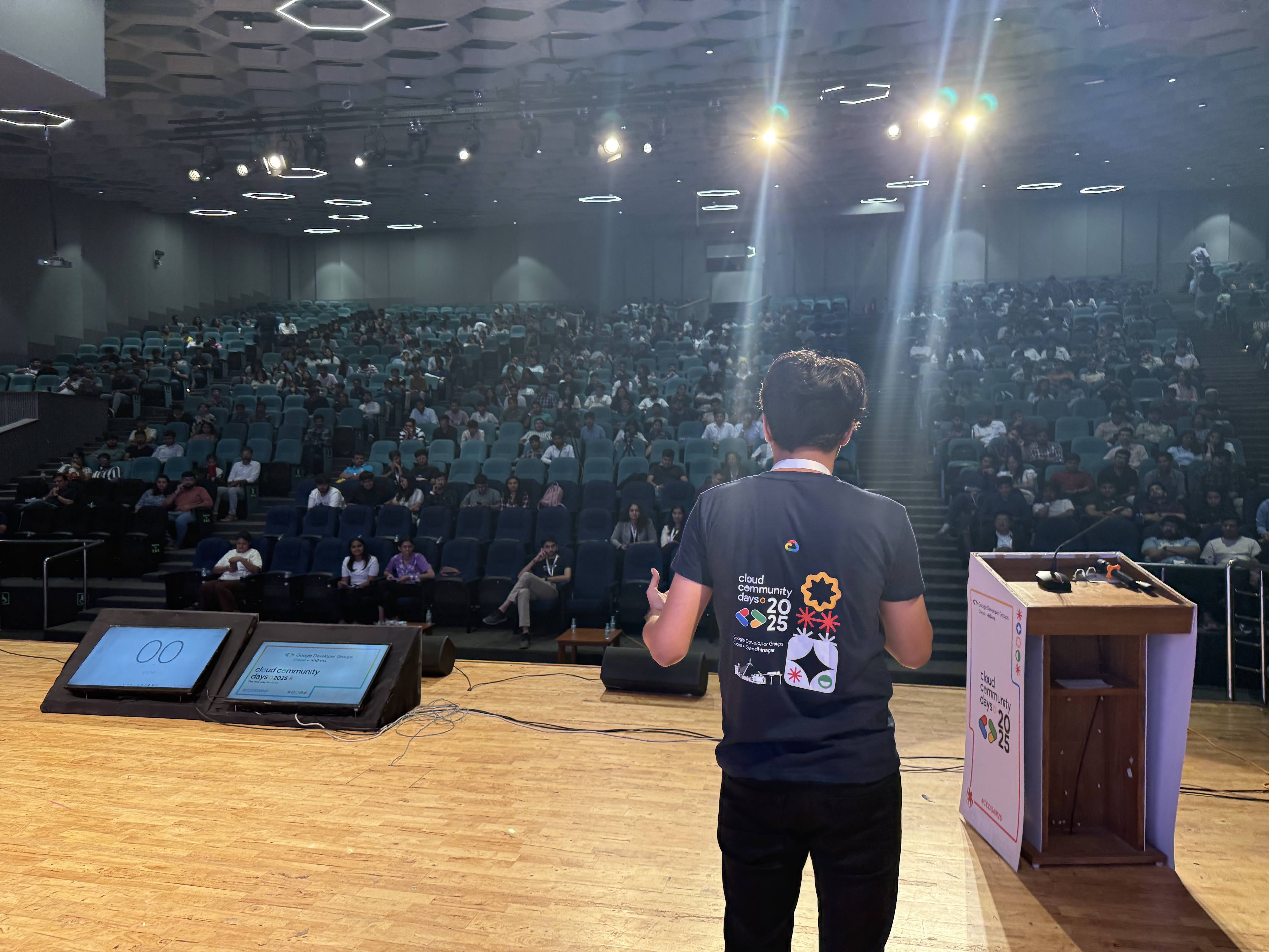 Ronit Gandhi | GDG Cloud Gandhinagar 2